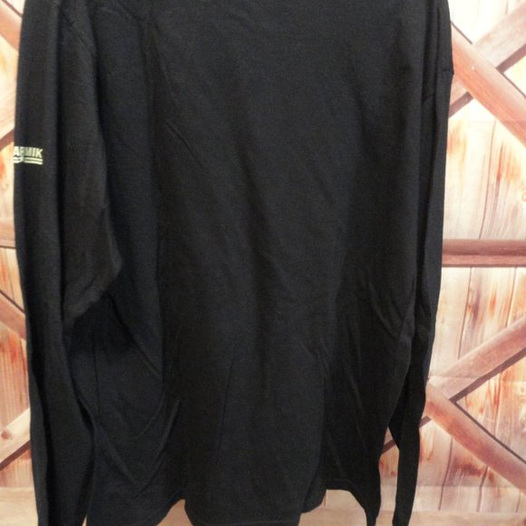 Oscar Mike Camo Ripped Flag Long sleeve patriotic Shirt~EUC~Gently worn~… - Picture 5 of 5